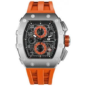 Montre Homme Tsar Bomba Elemantal series - TB8204Q32 Bracelet Silicone... pas cher