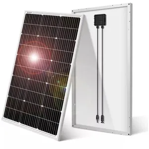 DOKIO Panneau Solaire 80W 18V Monocristallin Photovoltaïque pour charg...Vendu parcdiscount