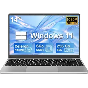 NOTODD PC Portable 14" FHD - 6Go RAM Stockage 256Go - Ordinateur porta... pas cher
