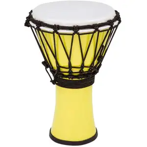 Toca TFCDJ-7PY Freestyle Colorsound djembé 7 pouces Pastel Yellow