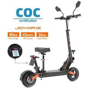 Trottinette électrique JOYOR S8E homologuée pour la route, 800 W, 48 V... pas cher