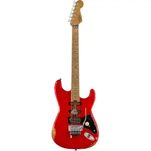 EVH Frankenstein Relic Series MN Red guitare électrique avec housse