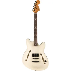 Comparateur de prix : Fender Starcaster Signature Tom Delonge RW Satin Olympic White