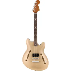 Fender Starcaster Signature Tom Delonge RW Satin Shoreline GoldVendu parwoodbrass