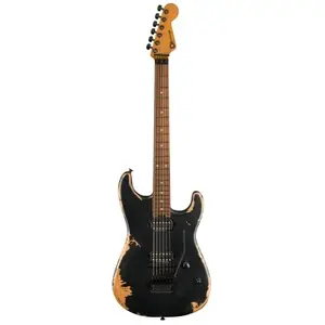 Pro-Mod Relic San Dimas Style 1 HH FR PF Weathered Black Charvel