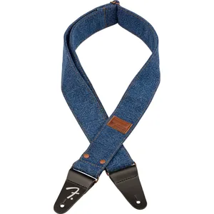 Comparateur de prix : Fender Fender X Wrangler® Riveted Denim Strap Indigo Sangle De Guitare