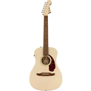 Comparateur de prix : Fender Malibu Player - Guitare acoustique - Parlor - Olympic White