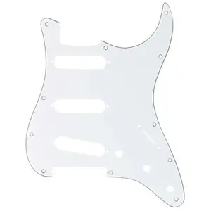 Comparateur de prix : Fender plaque de protection pour Stratocaster 3 couches blanc