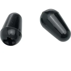 Fender Stratocaster Switch Tips, Black (2)