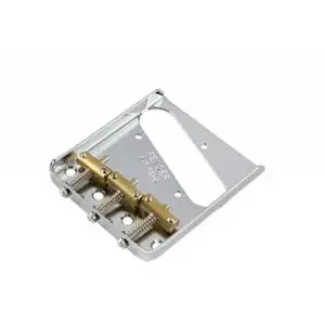 Fender plaque chevalet pour American Vintage Telecaster chrome