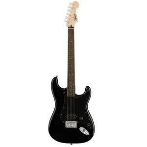 Comparateur de prix : Fender Squier Sonic Stratocaster HT H LRL Black Guitare électrique
