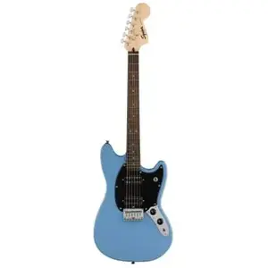 Comparateur de prix : Squier Squier Sonic Mustang Hh Il California Blue Guitare Électrique