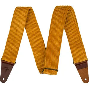 Comparateur de prix : Fender Fender Corduroy Strap Blaze Gold 2 Inch Sangle De Guitare