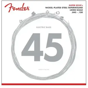 Comparateur de prix : Fender Super 8250 Nickelplated Steel Taperwound Long Scale 5c 45130