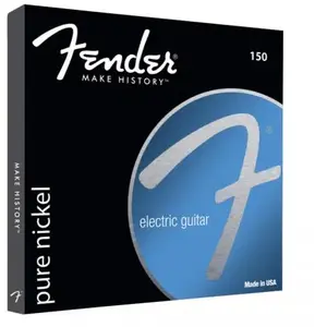 Cordes FENDER 150R 10 46 PURE NICKEL Cordes guitares électriques