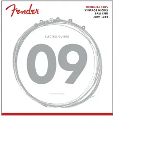 Cordes FENDER 150L 9 42 PURE NICKEL Cordes guitares électriques