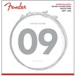 Cordes FENDER 3250LR 9 46 BULLETS Cordes guitares électriques pas cher