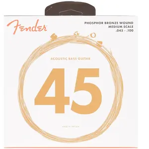 Comparateur de prix : Fender 7060 Jeu de cordes pour Basse acoustique 45-95 Scale 30/32"