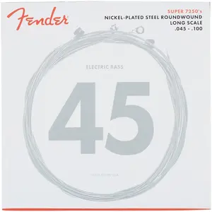 Comparateur de prix : Fender Fender 7250ml 45-100 Jeu 4 Cordes Pour Basse Électrique