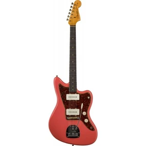 Fender Custom Shop CS Jazzmaster 62 RW Journeyman Relic Super Faded Aged Fiesta RedVendu parwoodbrass