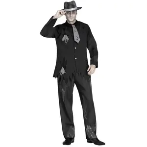 Déguisement Ghost Gangster, adulte