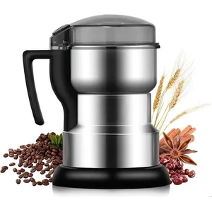 GENERIQUE Moulin à Café Électrique , Moulin à Céréales Multifonctionnel, 400W Moulin à Grains &  Épices pour Matériaux Secs, Herbes, Café pas cher