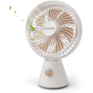 Luxaid Ventilateur de bureau portable, batterie 4000 mAh [19 h d'auton... pas cher