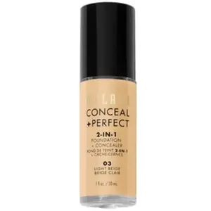 Milani Cacher + parfait 2-en-1 Fondation + correcteur - Beige clair pas cher