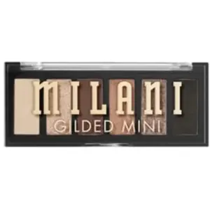 Milani Cosmetic Gilded Mini Eyeshadow Palette Palette de fards à paupi... pas cher