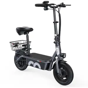 Trottinette électrique iScooter F3 avec siège, 1000 W, 48 V, 13 Ah, 10...