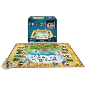 Puzzle de 892 pièces 4D Cityscape The Wizarding World pas cher