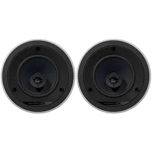 B&W Cases CCM663 - Paire d'enceintes encastrable plafond pas cher
