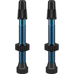 Wtb Vannes Presta Tubeless TCS en Aluminium Bleu 46mm - Paquet de 2 Pièces pas cher