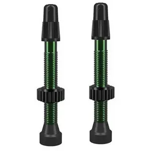 Wtb Valves Presta Tubeless TCS en Aluminium Vert 46mm - Paquet de 2 Pièces pas cher