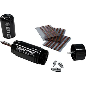 Comparateur de prix : Wtb Kit de Réparation Tubeless TCS Rocket Tire Plug Noir - 1 Pièce, Ancrages Réutilisables