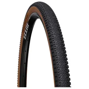 Pneu WTB Riddler TCS Light Fast Rolling noir marron Tubeless - 700x37