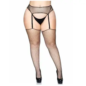 Ensemble Porte-Jarretelles et Bas Grande Taille Sexy et Élégant - Plus... pas cher