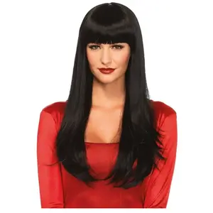 Comparateur de prix : Leg Avenue Perruque Cheveux Longs Noir Taille Unique