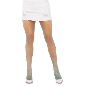 Collants Résille Diamant Rose pour un Style Sophistiqué et Audacieux -... pas cher