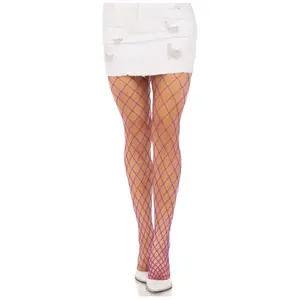 Collants Résille Diamant Rose pour un Style Sophistiqué et Audacieux -... pas cher