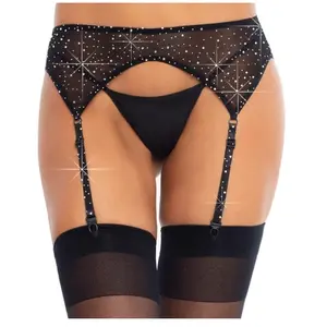 Leg Avenue Porte-jarretelles Paillettes Zlata  Unique, convient su Small au Medium-LargeVendu paramazon
