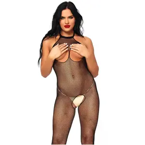 Comparateur de prix : Leg Avenue Combinaison Résille Filet 8350 Noir  Taille unique