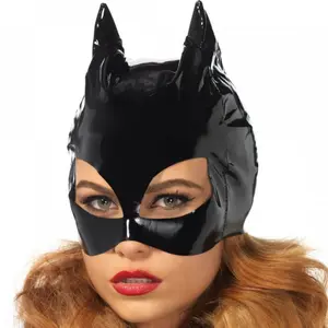 Comparateur de prix : Masque de Catwoman en Vinyle - Éveillez Vos Fantasmes - TU
