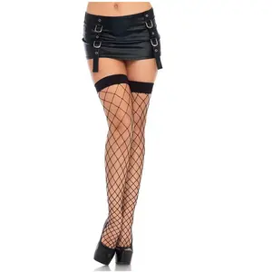 Comparateur de prix : Leg Avenue 9014 Bas avec Mailles en Formes de Grillage Noir Tu Eur 34-38