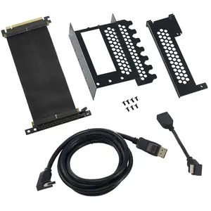 Comparateur de prix : CableMod Support vertical PCI-e - HDMI + DisplayPort