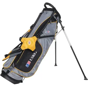 U.S. Kids Sac de rangement pour enfants Ultralite Garçons, gris/or