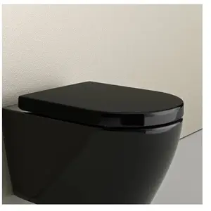 Bernstein Abattant lunette WC, Cuvette toilettes charnières acier, 46,4x35,9cm, U1002Vendu paramazon