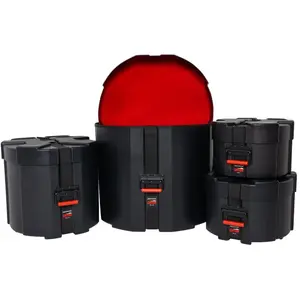 Comparateur de prix : Gator Cases GPCJZFUSIONPACK Grooves Jazz Fusion set d'étuis pour batterie