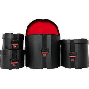 Comparateur de prix : Gator Cases GPCROCKPACK Grooves Rock set d'étuis pour batterie