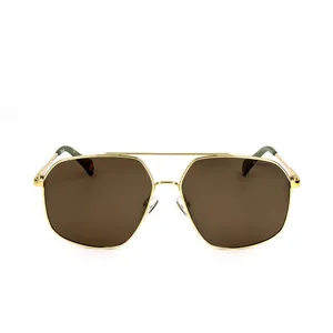 Lunettes de soleil Polaroid PLD 6173/S en acier inoxydable doré pour adulte pas cher